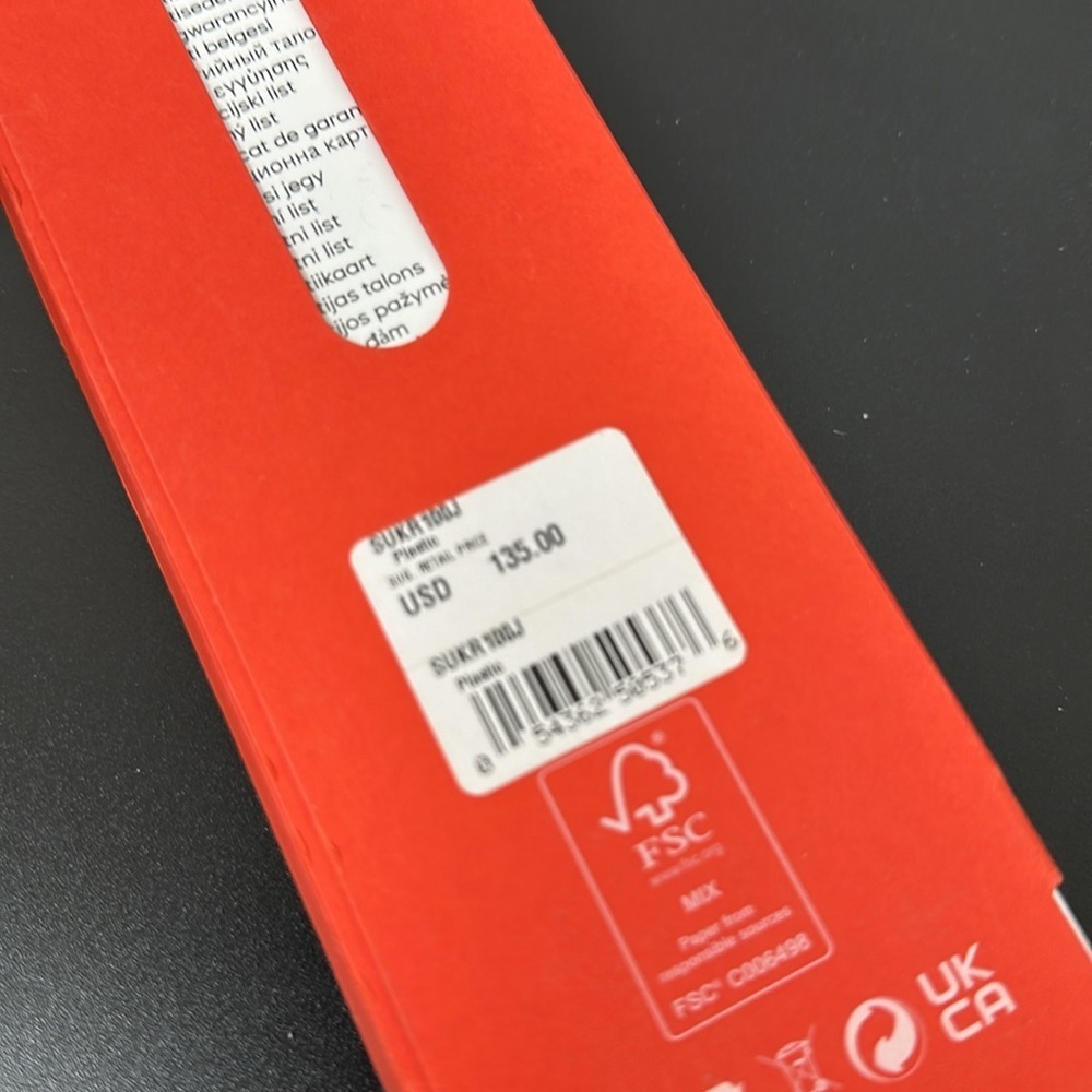 Nip Swatch Sukr100j New Chrono Reddish -2008 Runs… - image 3